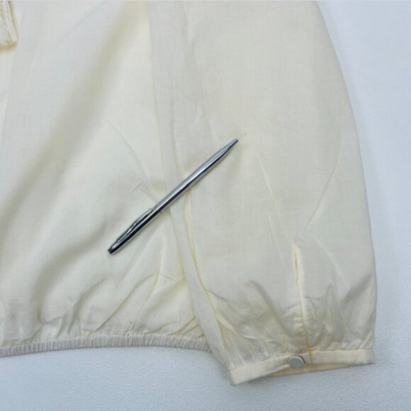 Tory Burch Floral Embroidered Peasant Top - Picture 11 of 16